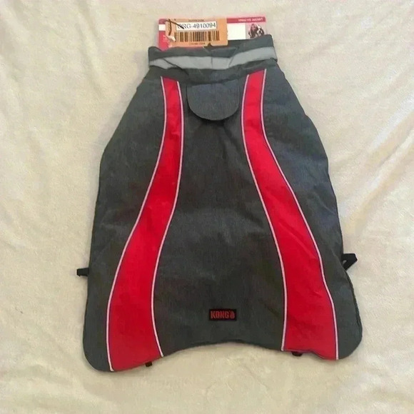 NWT Dog Kong high visibility water resistant jacket coat Medium - Picture 2 of 4